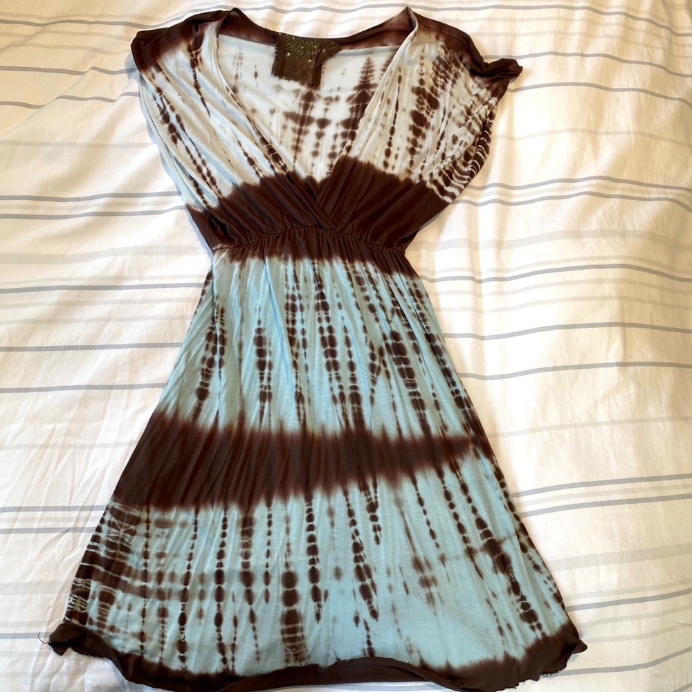 Tie-dye Swim Cover up dress - Picture 1 of 5
